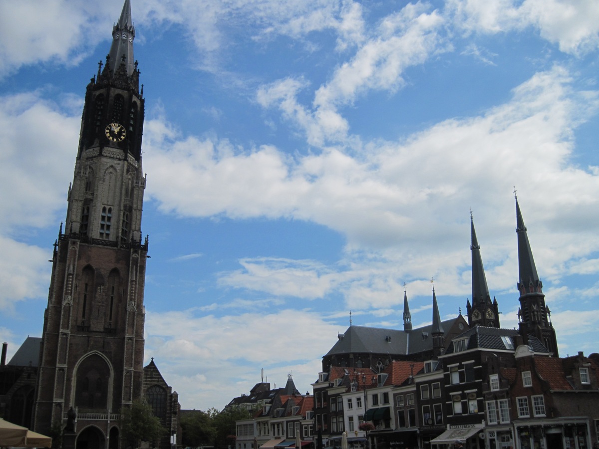 8- Delft-Campanile della Chiesa Nuova- fu completata il 6 settembre 1496 ed è alta circa 109 metri